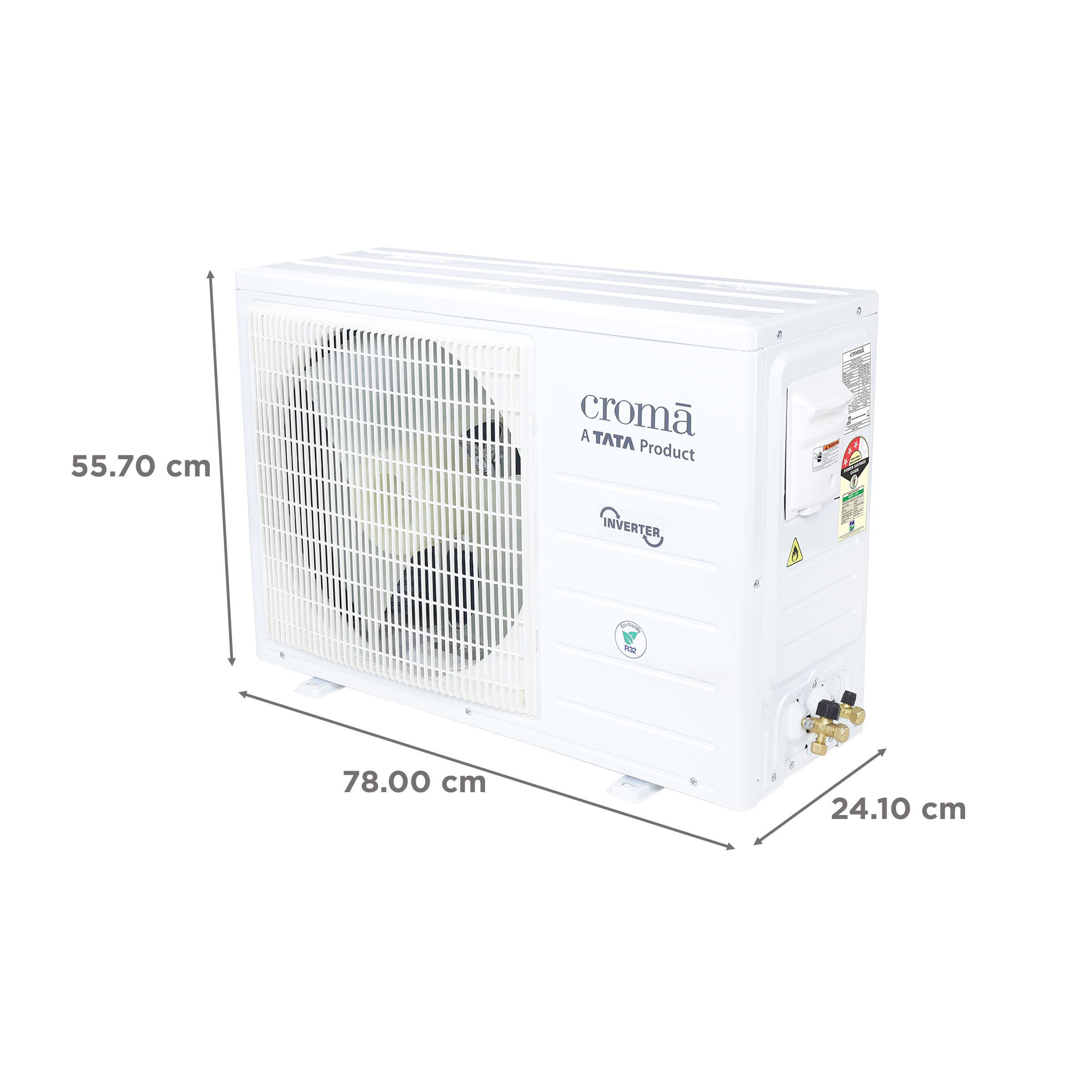 Buy Croma 4 In 1 Convertible 1 Ton 3 Star Inverter Split Ac With Dust